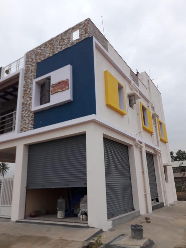Minimal Budget-friendly Commercial Building in Bangalore